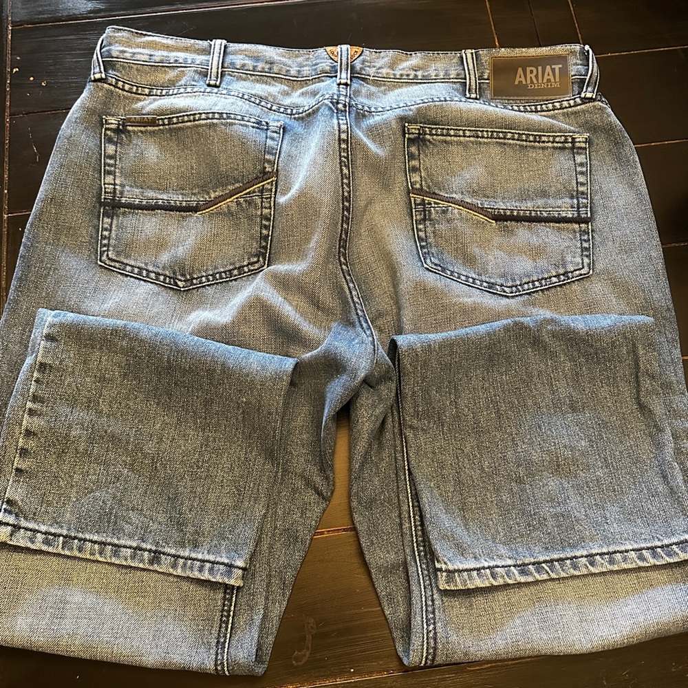 Mens Ariat M4 relaxed straight leg - Picture 2 of 2
